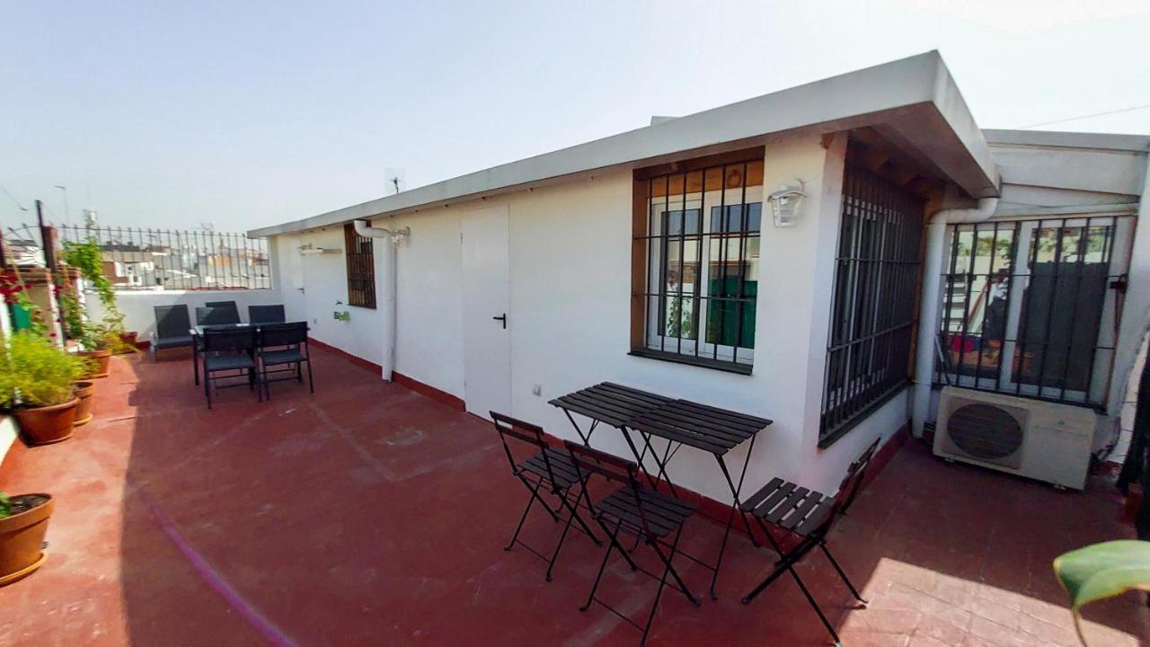 Atico En Calatrava - Vistas Y Gran Terraza Privada Apartment Севиля Екстериор снимка